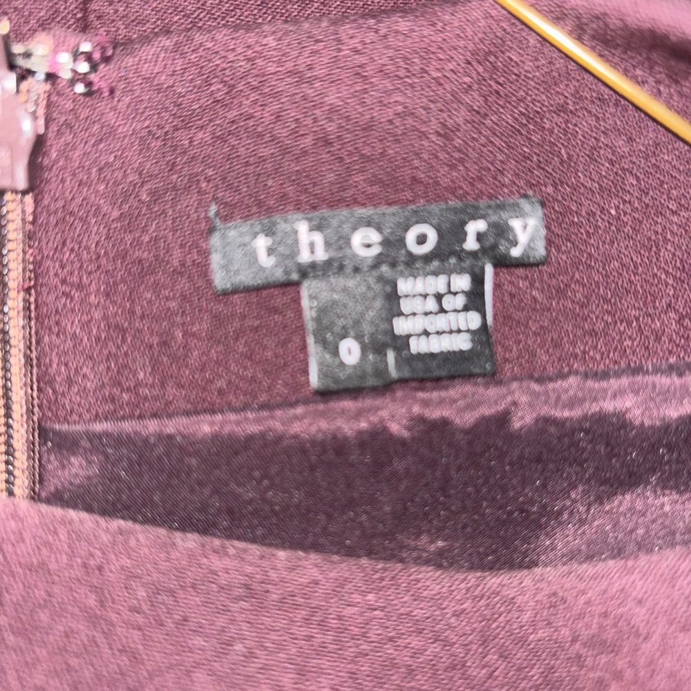 Theory Purple Dress